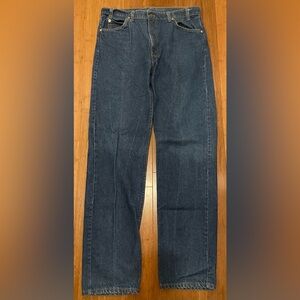 VTG Levi's 505 Orange Tab Men's Jeans Regular Fit Straight Leg 1990 36x34